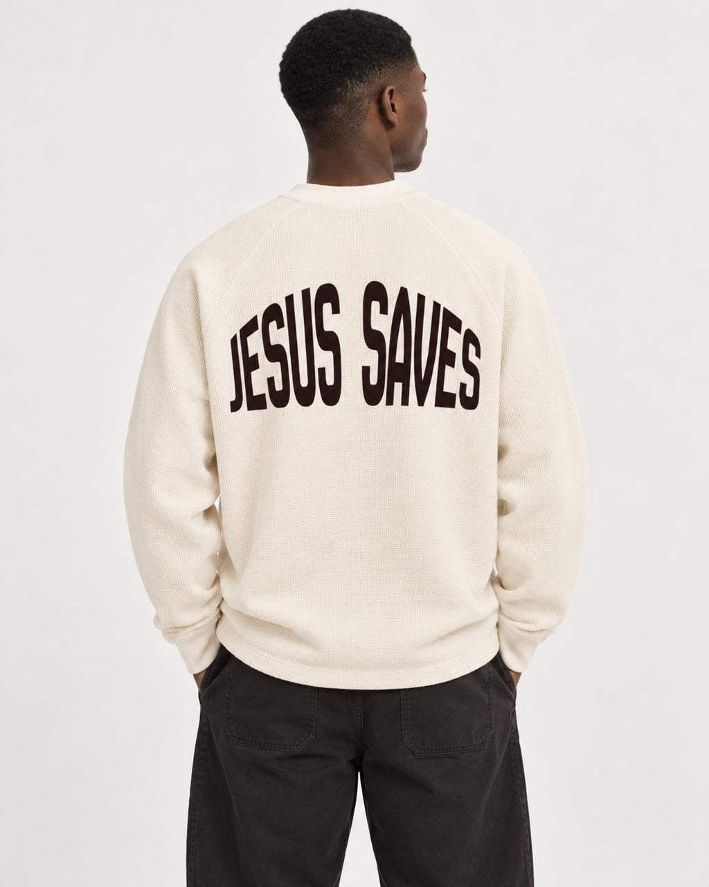 ''Jesus Saves'' Unisex Longsleeve T-Shirt