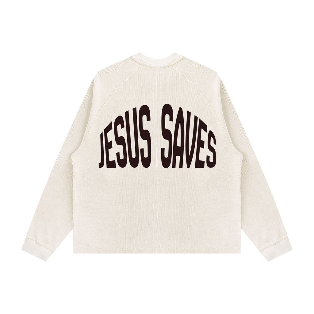 ''Jesus Saves'' Unisex Longsleeve T-Shirt